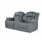 Global Furniture Usa U7068 GREY 10 POWER CONSOLE RECLINING LOVESEAT WITH LED 5737 - alternate 4